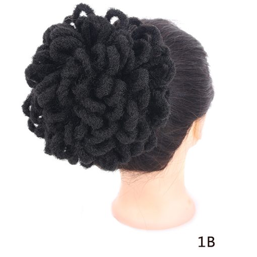African Wig Bun Hair Bag Drawstring Dreadlocks Afro Hair Bag - Image 6