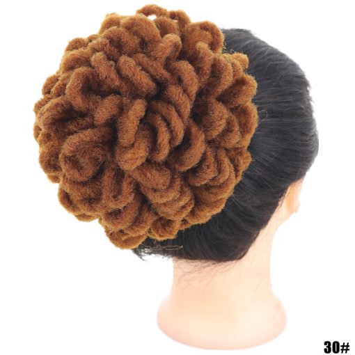 African Wig Bun Hair Bag Drawstring Dreadlocks Afro Hair Bag - Image 10