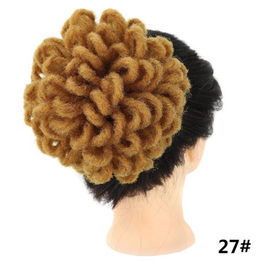 African Wig Bun Hair Bag Drawstring Dreadlocks Afro Hair Bag - Image 9